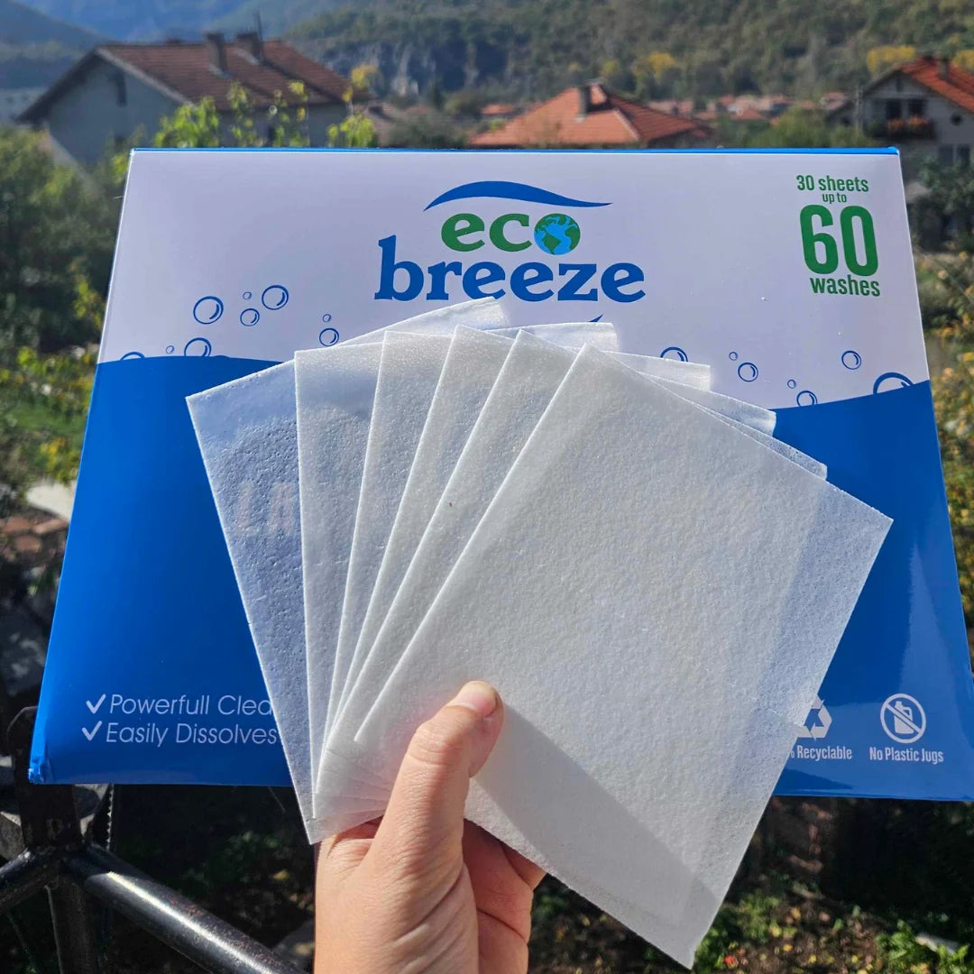 EcoBreeze™ - Перилни Кърпички За Цветно и Бяло Пране